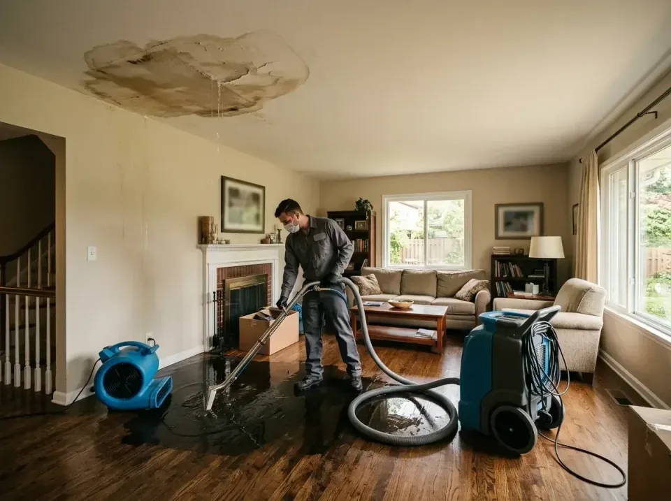 attic-pipe-burst-ceiling-drip-008 — frequently asked questions, Water Damage Restoration & Carpet Care in Marion, IA